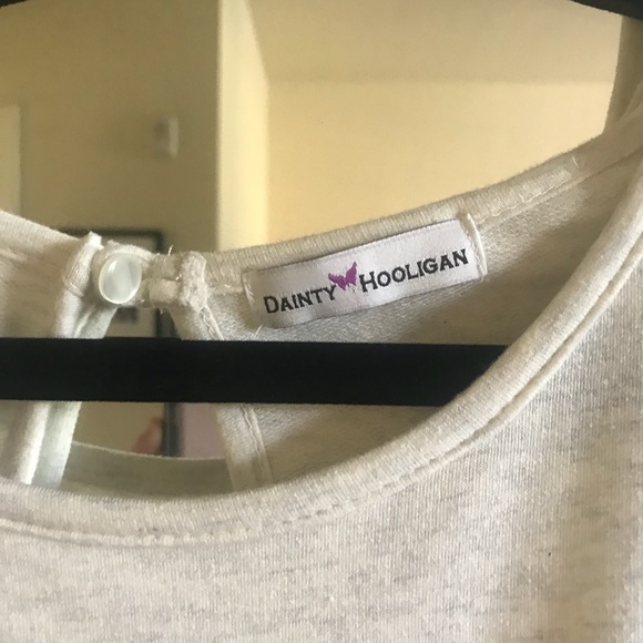 Beige Open Back Romper - Picture 7 of 11